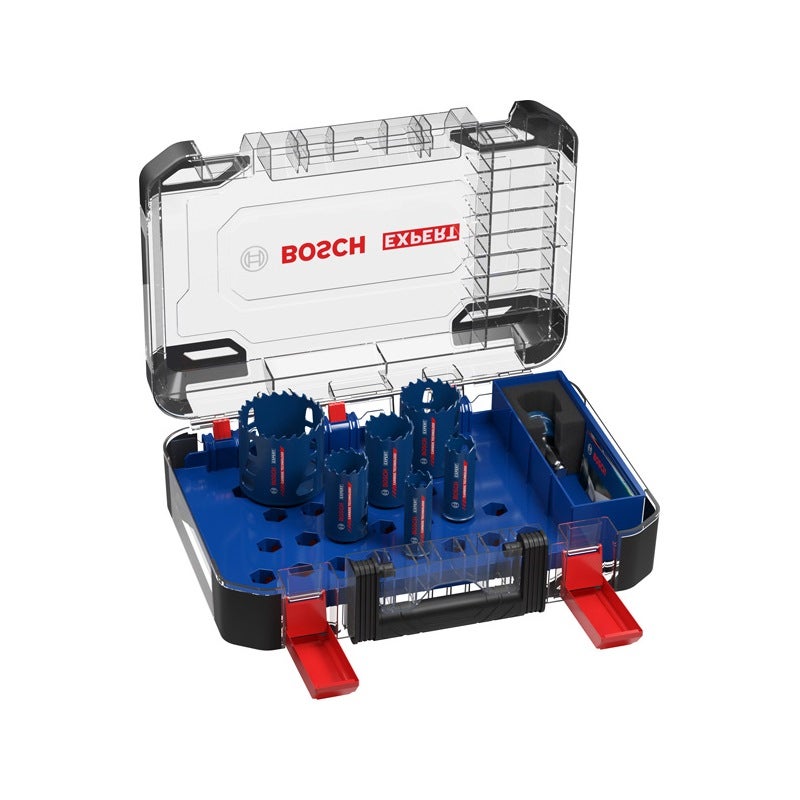 Bosch EXPERT Multi Material Lochsägen-Set, 22/25/35/40/51/68 mm, 9-tlg. #2608900446