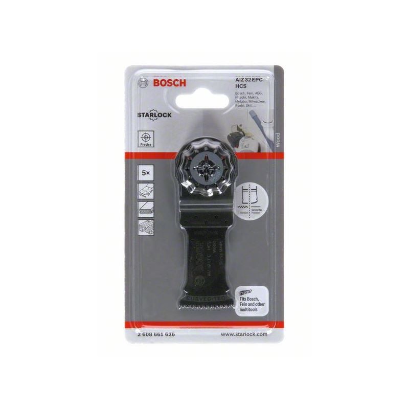 Bosch HCS Tauchsägeblatt AIZ 32 EPC Wood, 50 x 32 mm, 5er-Pack #2608661626