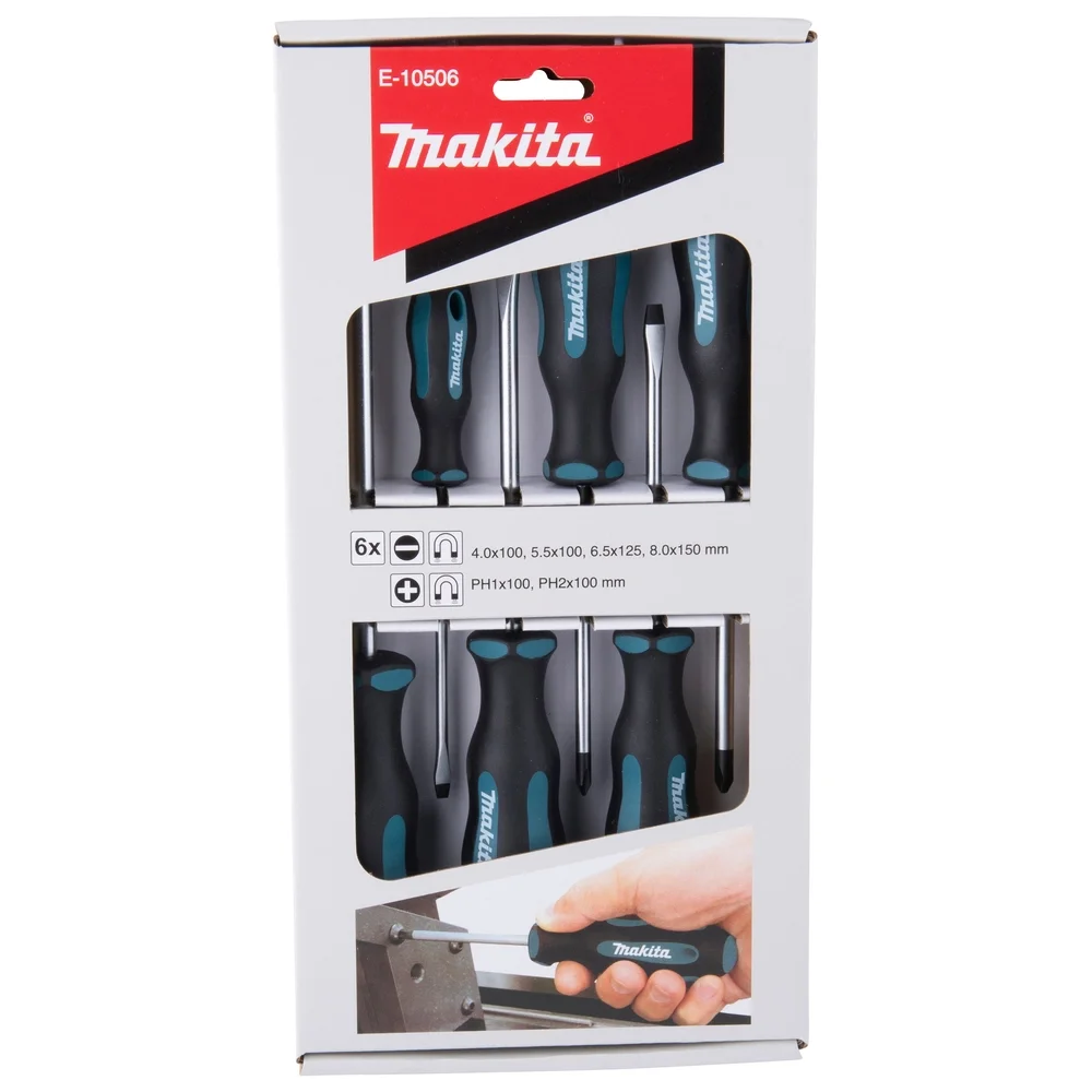 Makita Schraubendreher Set 6 tlg. #E-10506