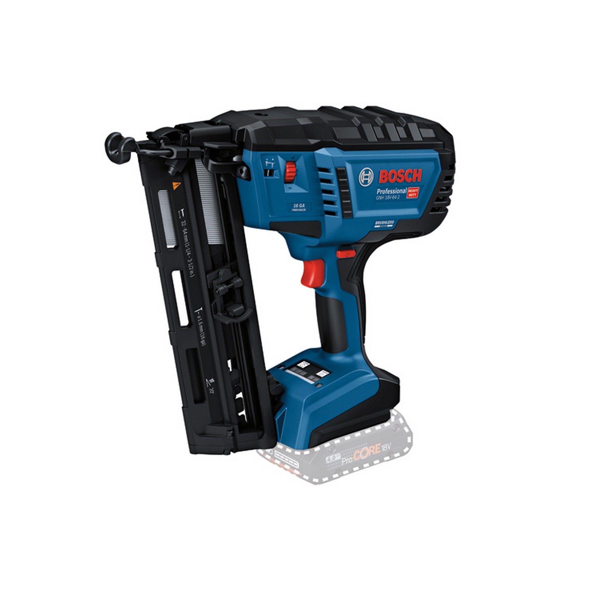 Bosch Akku-Holznagler GNH 18V-64-2 #0601482100