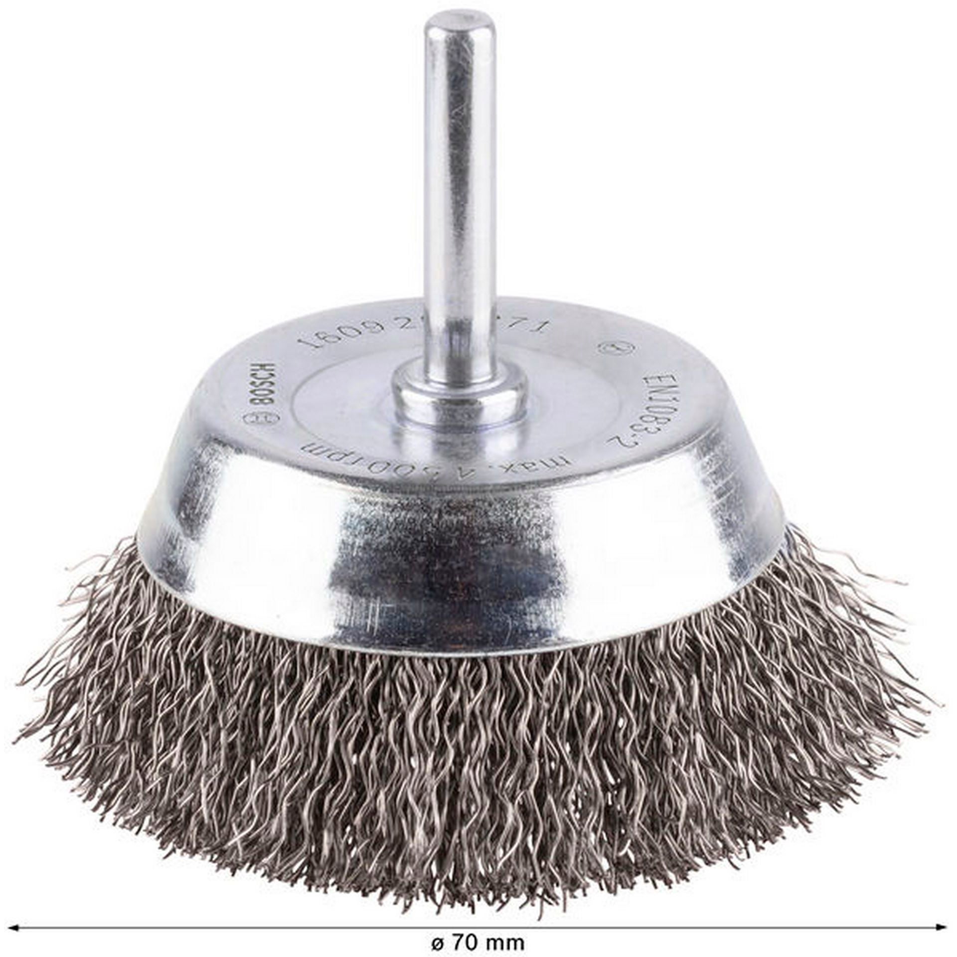 Bosch PRO Metal clean Topfbürste, zylindrischer Schaft, 70 x 0,2 mm #1609200271