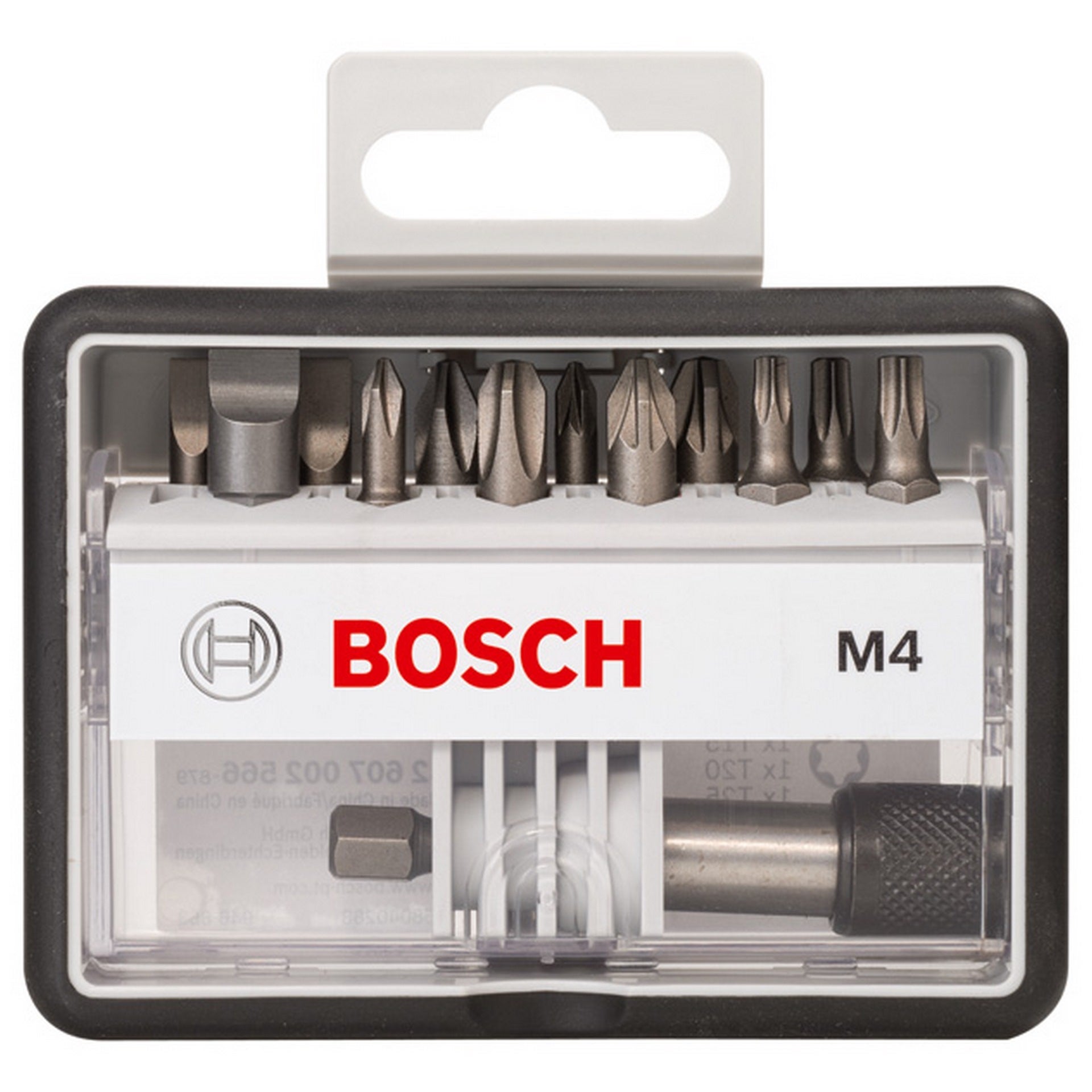 Bosch 12+1-tlg. Schrauberbit-Set, Robust Line, M PH/PZ/T/S, Extra Hard-Ausführung #2607002566