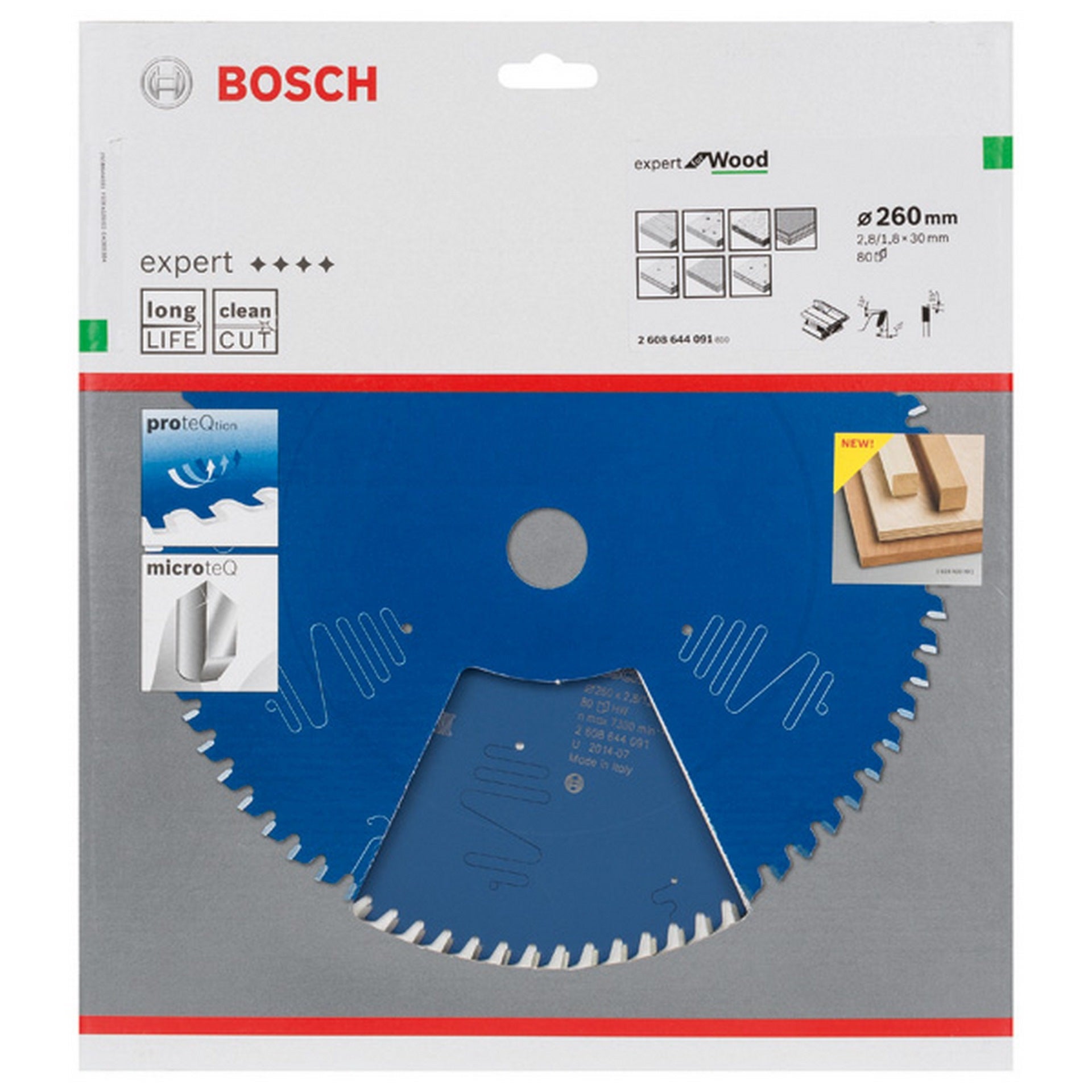 Bosch Kreissägeblatt Expert for Wood T 260 x 30 - 80 #2608644091