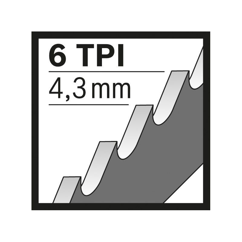 Bosch Säbelsägeblatt S 644 D, Top for Wood, 25er-Pack #2608650464