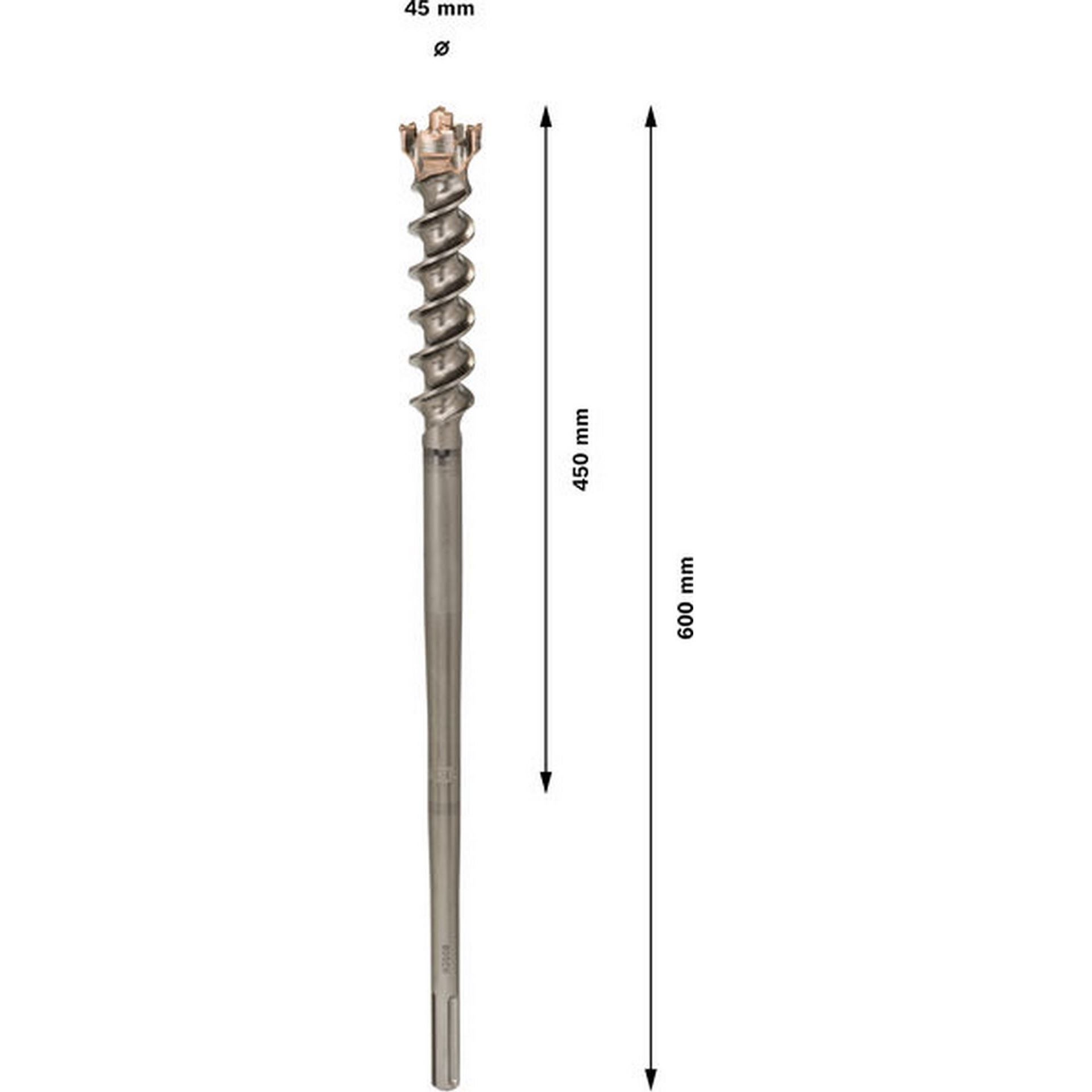 Bosch PRO SDS max-9 Break Through Bohrer, 45 x 450 x 600 mm #1618596455