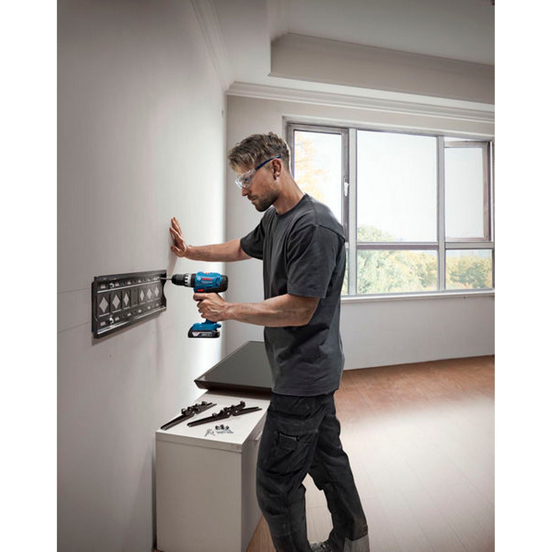Bosch Akku-Schlagbohrschrauber GSB 18V-25, 2 x Akku GBA 18V 2.0Ah #06019K9304