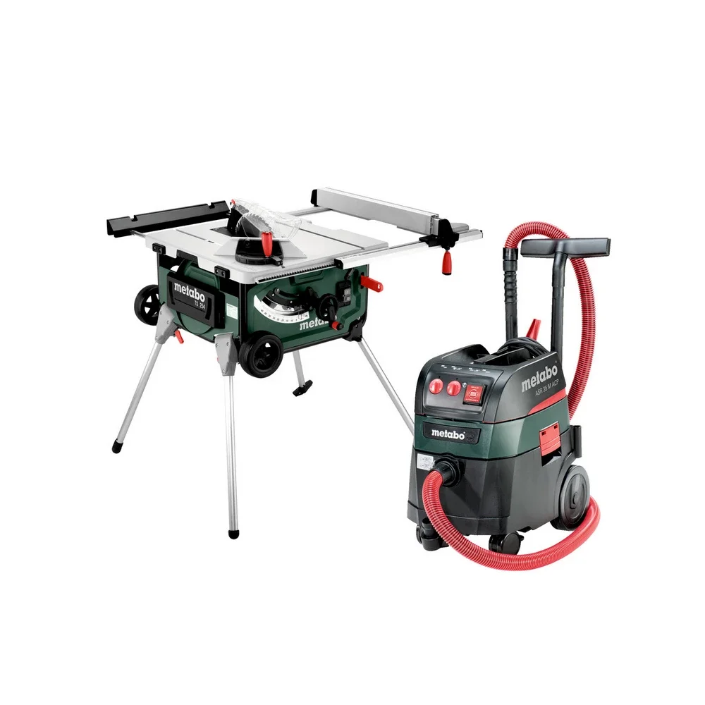 Metabo Tischkreissäge TS 254 + Allessauger ASR 35 M ACP Set #690889000 Karton