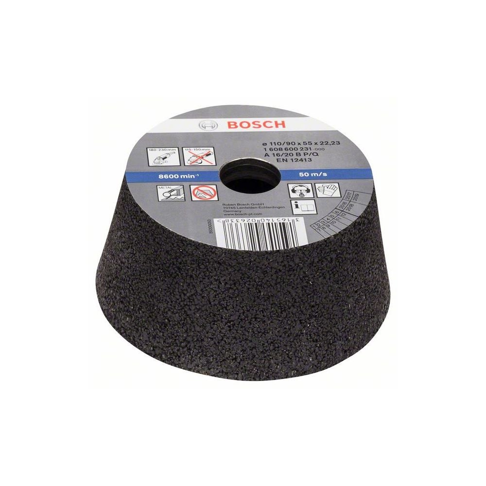 Bosch PRO Metal Konischer Schleiftopf, 90 x 110 x 55 mm, K16 #1608600231