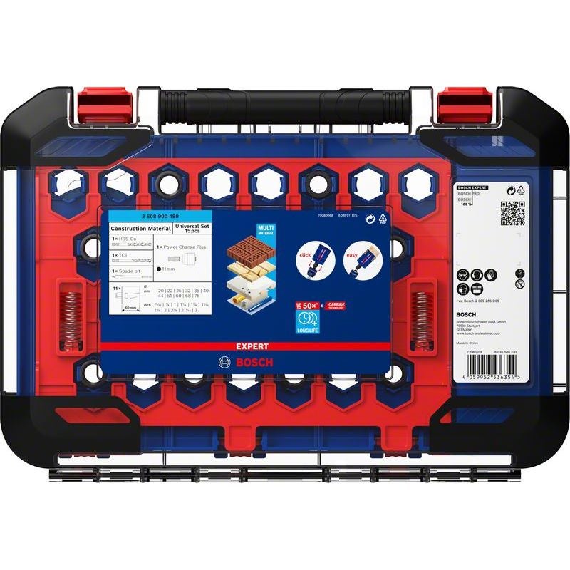 Bosch EXPERT Construction Material Lochsäge-Set, 15-tlg. #2608900489