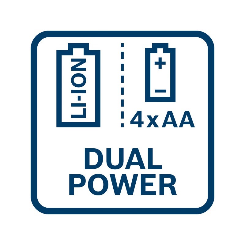 Bosch Kombilaser GCL 2-50 C, 4 x 1,5 V-LR6-Batterie (AA) #0601066G00