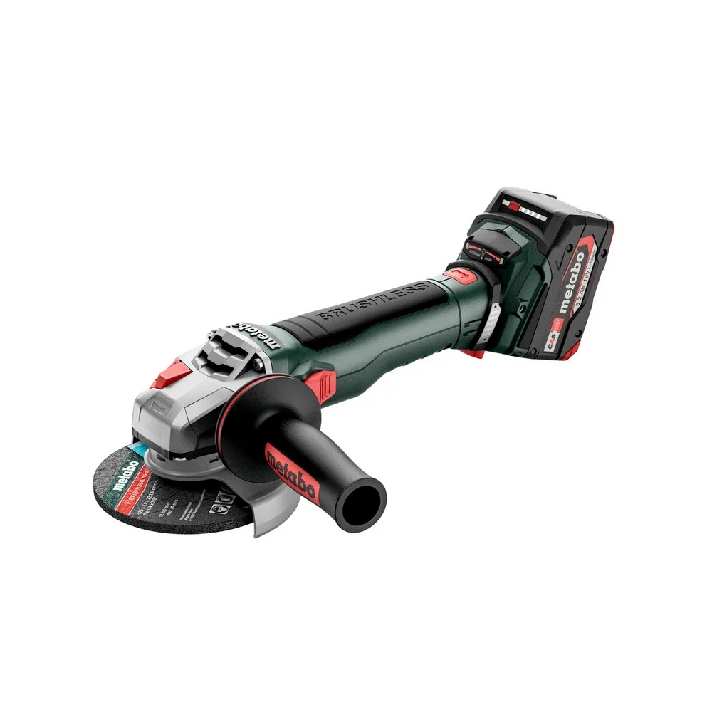 Metabo Akku-Winkelschleifer WB 18 LT BL 11-125 Quick #613054650 metaBOX 165 L