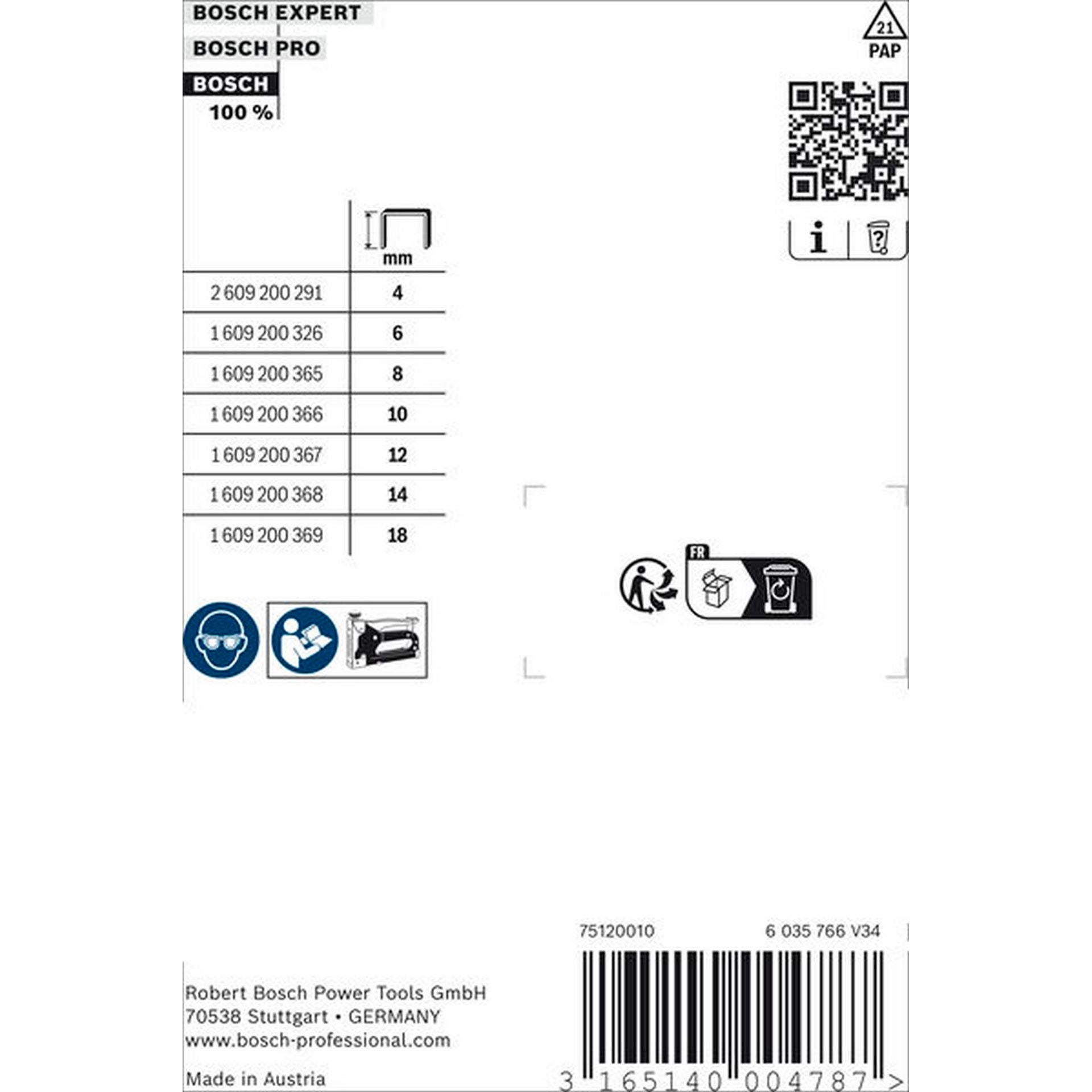 Bosch Feindrahtklammern, Typ 53/14 #1609200368