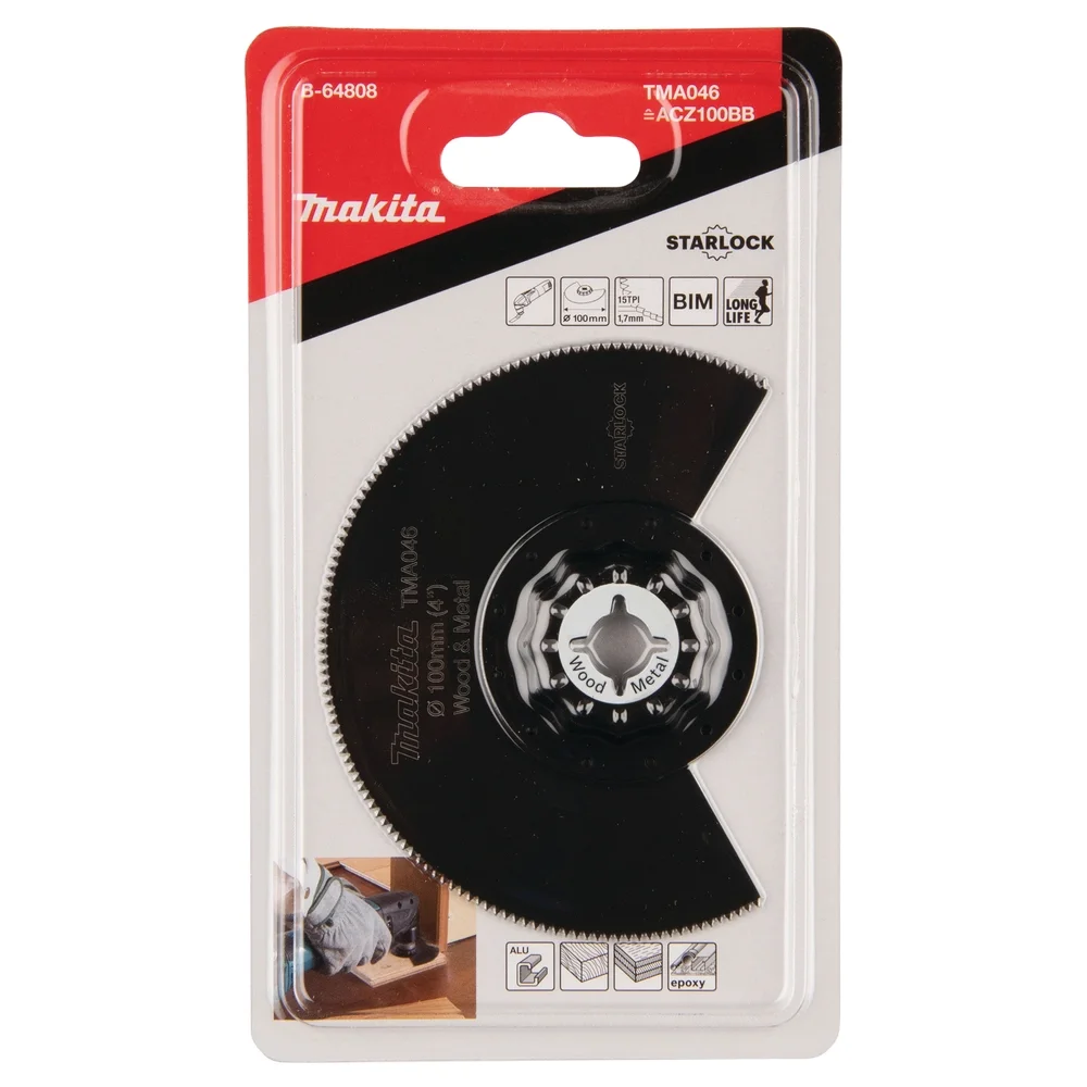 Makita Segmentsägeblatt BiM, 100 mm, TMA046 #B-64808