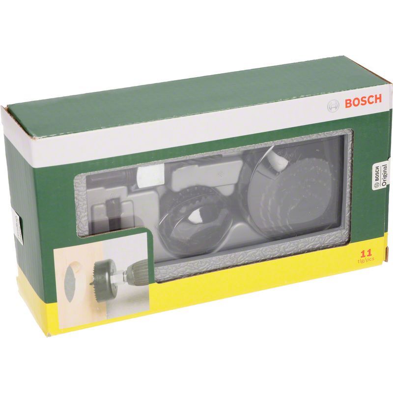 Bosch Lochsägen-Set, 11-teilig, Durchmesser: 22 - 68 mm #2607019450