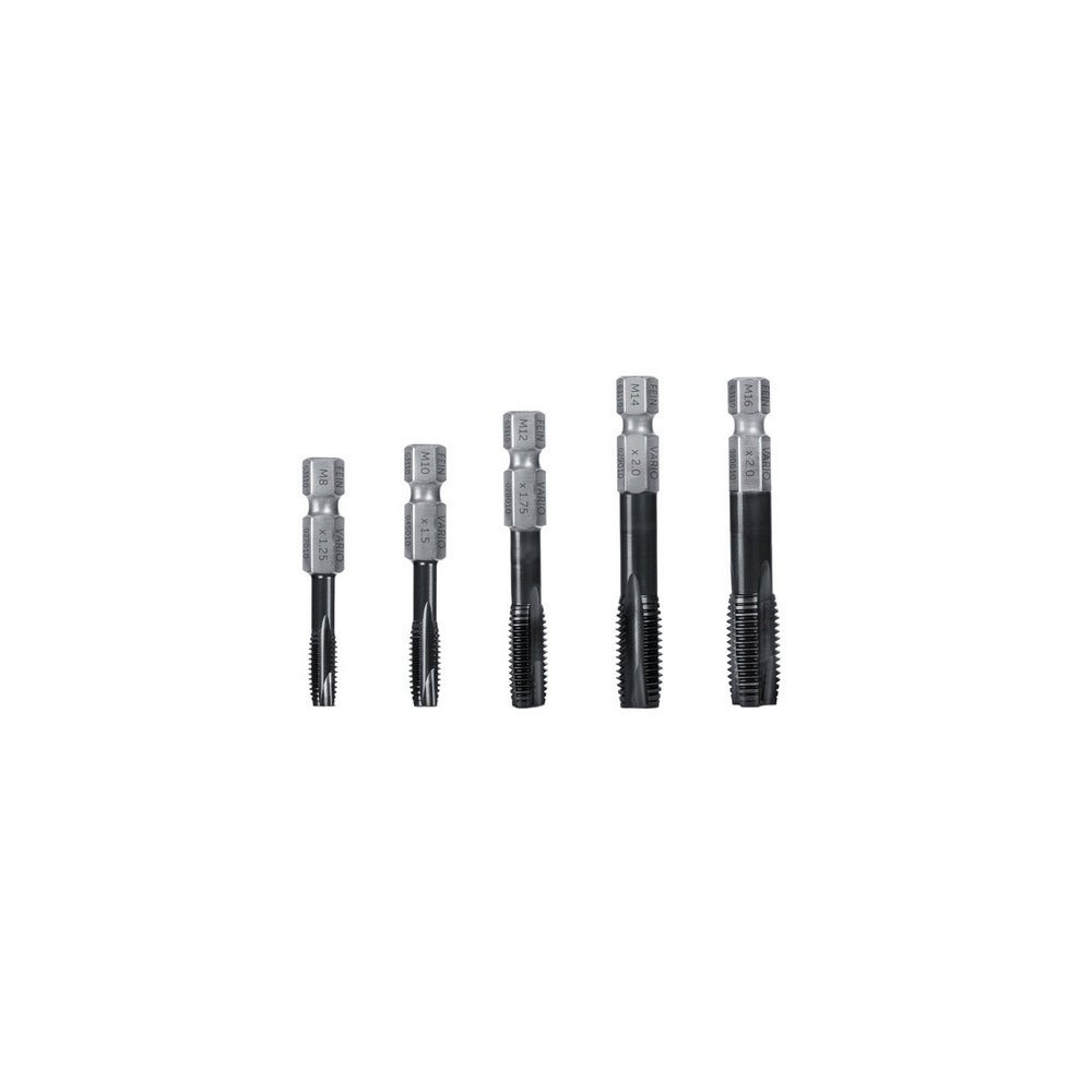 Fein VARIO Gewindebohrer-Set für Durchgangslöcher metrisch #63110046010