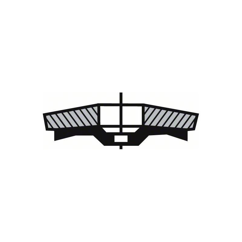 Bosch Fächerschleifscheibe X431 Standard for Metal, gewinkelt, 125 mm, 22,23 mm, 80 #2608603658