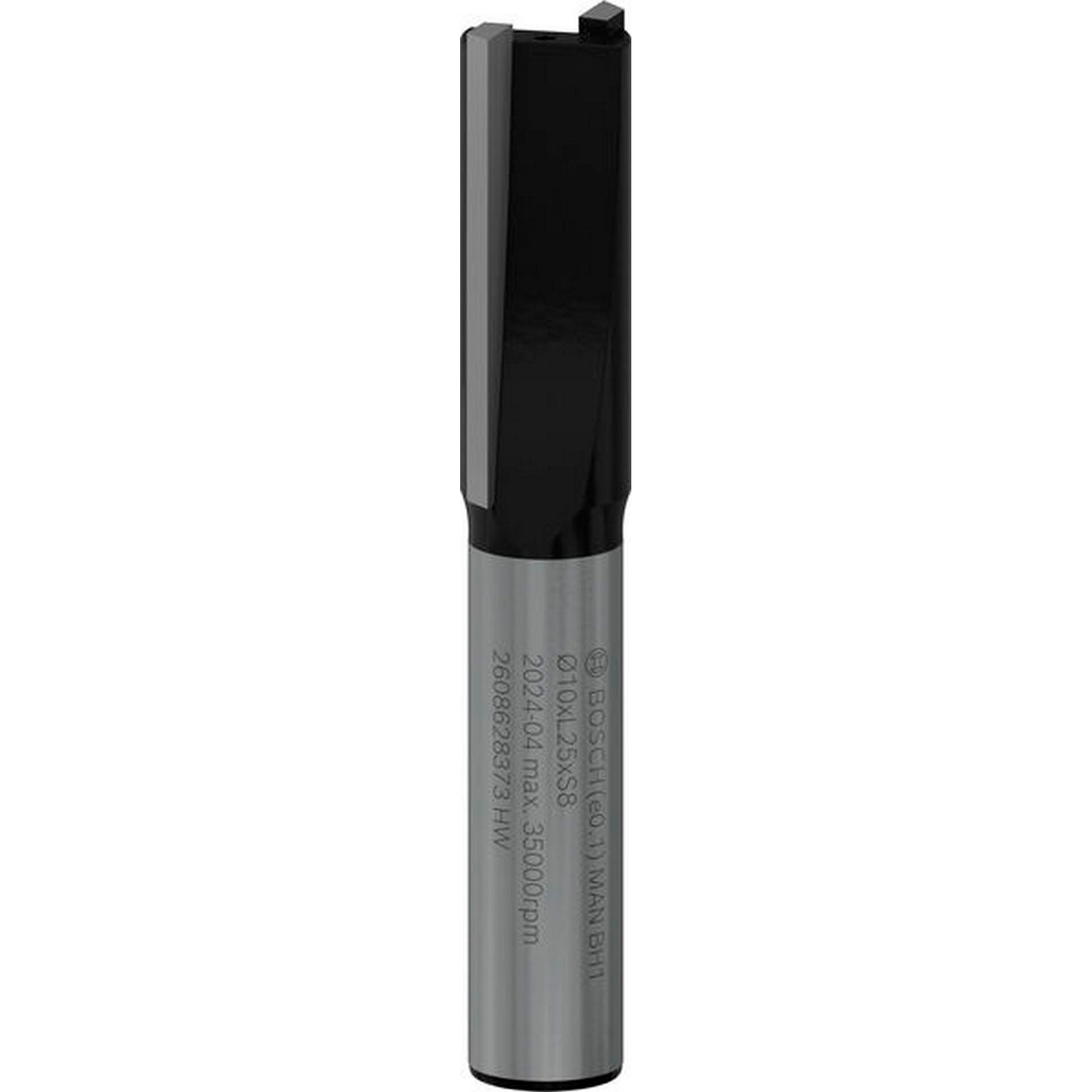 Bosch PRO Nutfräser, zweischneidig, D 10 mm, L 25 mm, S 8 mm #2608628373