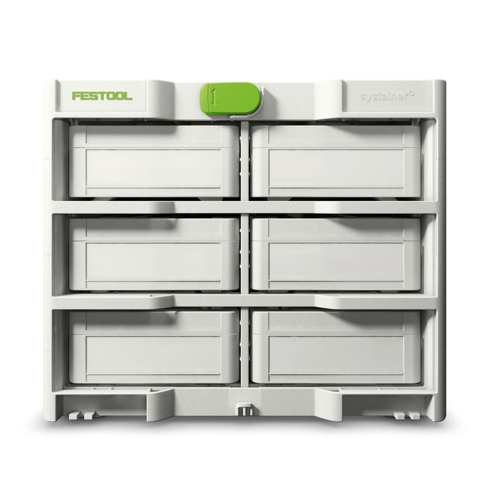 Festool Systainer³ Rack SYS3-RK/6 M 337-Set #577816
