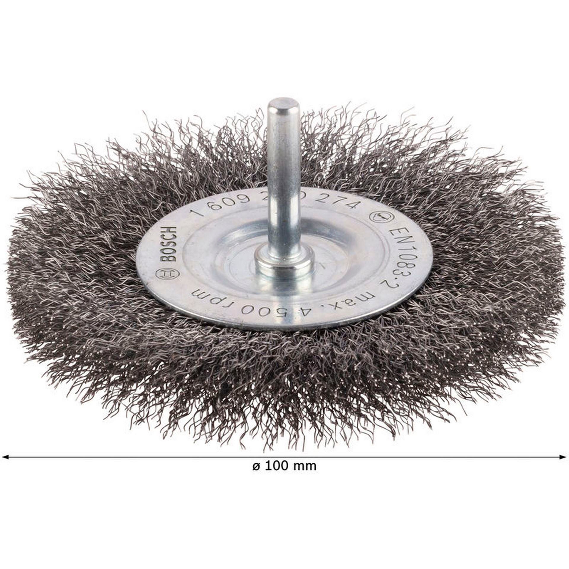 Bosch PRO Metal clean Scheibenbürste, zylindrischer Schaft, 100 x 0,2 mm #1609200274