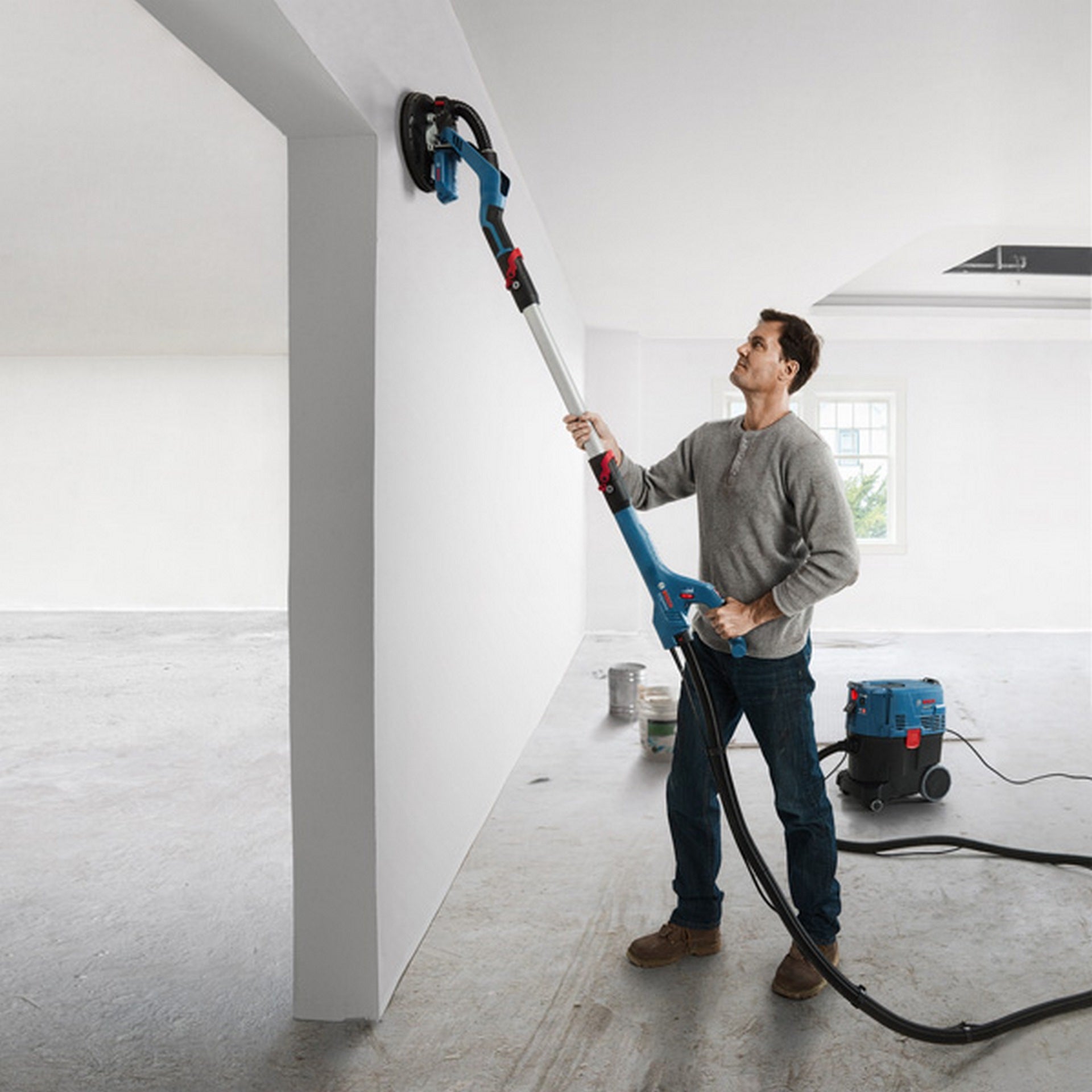 Bosch Trockenbauschleifer GTR 55-225 im Handwerkerkoffer #06017D4000