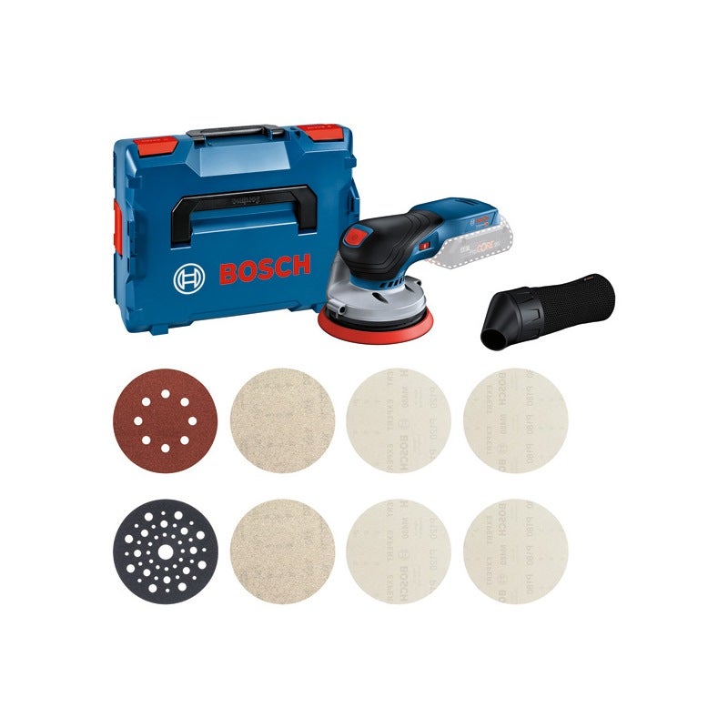Bosch Combi-Set Akku-Exzenterschleifer GEX 18V-125 + M480 #0615A5004H