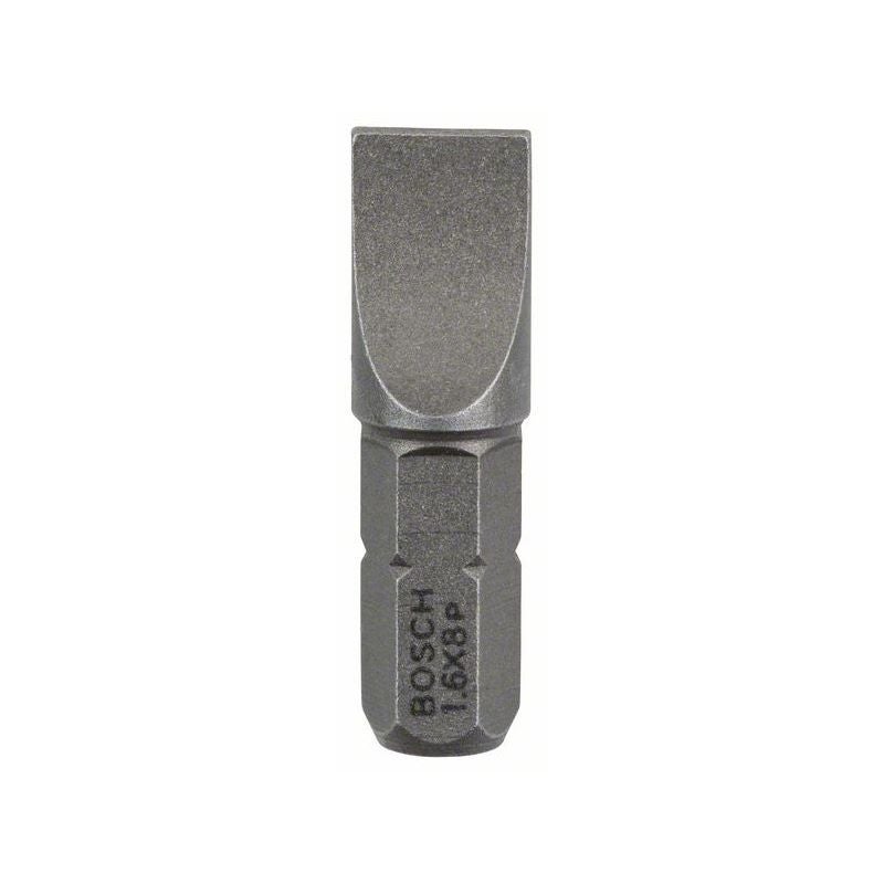Bosch Schrauberbit Extra-Hart S 1,6 x 8,0, 25 mm, 3er-Pack #2607001471