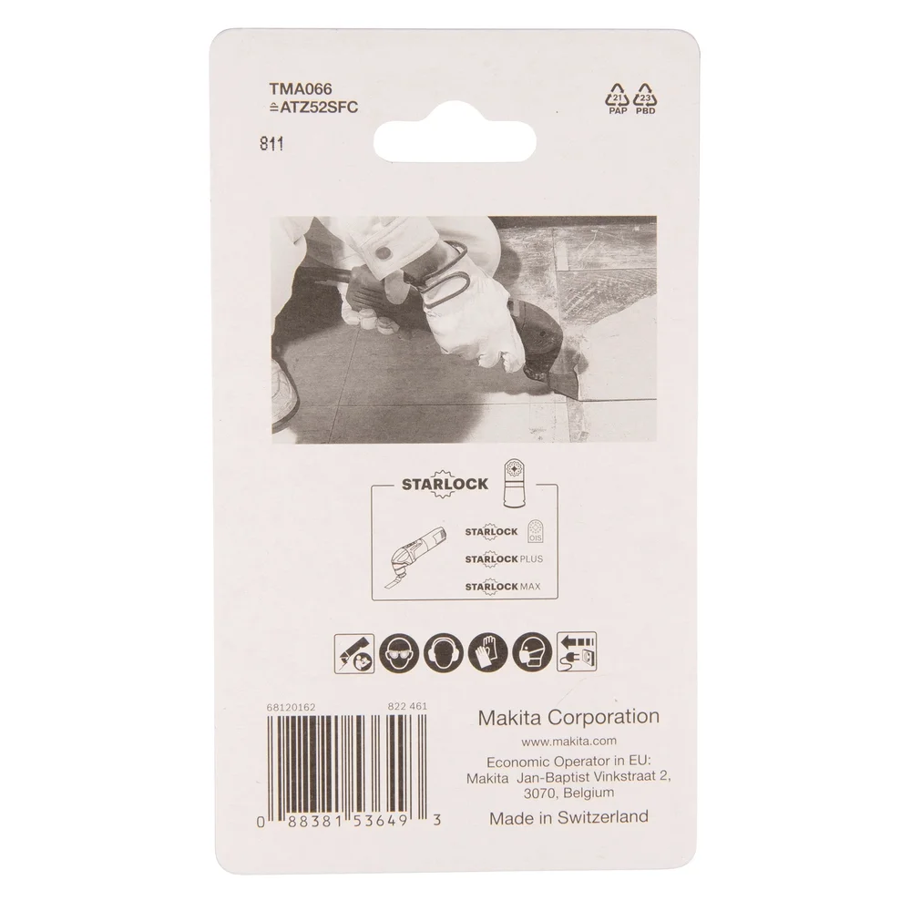 Makita Schaber flexibel HCS, 52 x 40 mm, TMA066 #B-64995
