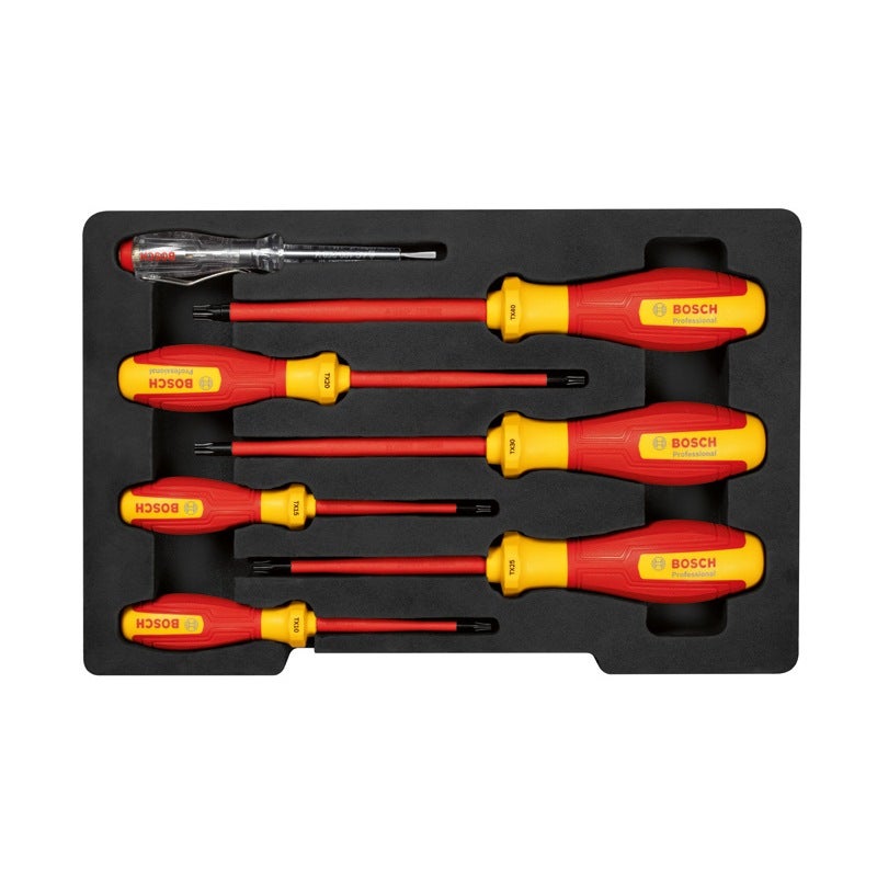Bosch VDE Schraubendreher-Set, TX, 7-teilig #1600A02NF8