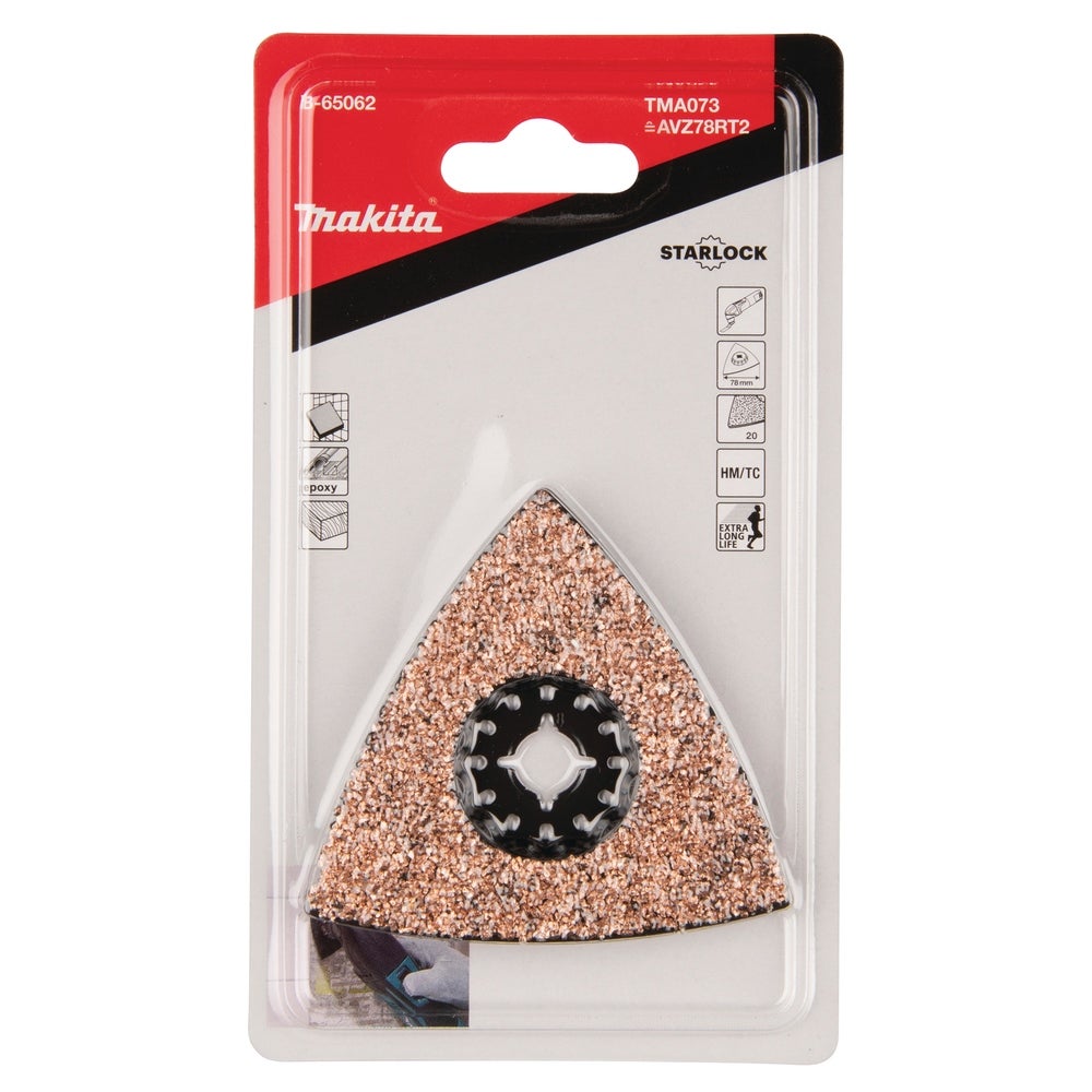 Makita Schleifplatte HM/RIFF, 85 mm, K20, TMA073 #B-65062