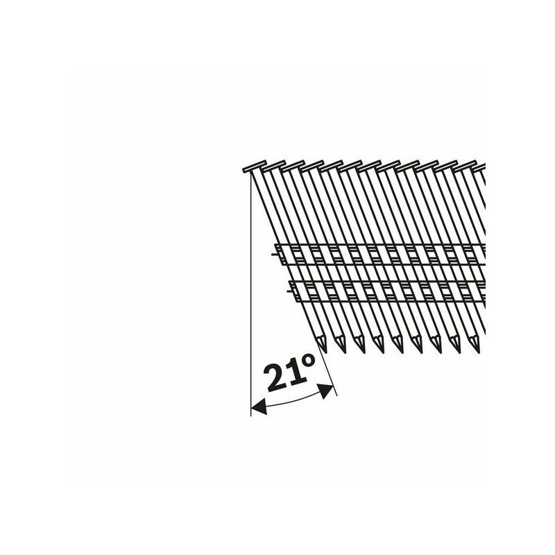 Bosch PRO SN21FH RG, Streifennagel, 21° Vollkopf, 60RG #2608200036