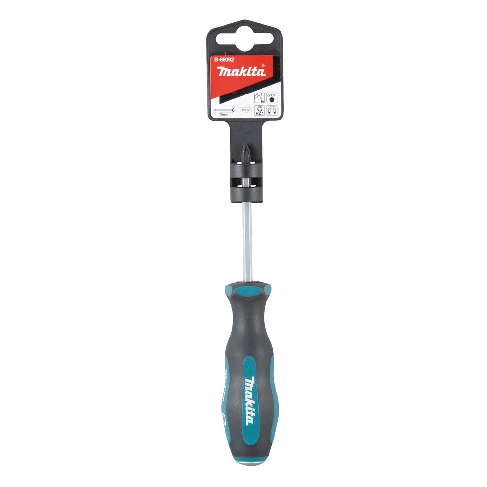 Makita Schraubendreher mit durchgehendem Sechskantschaft, PZ1 #B-66092