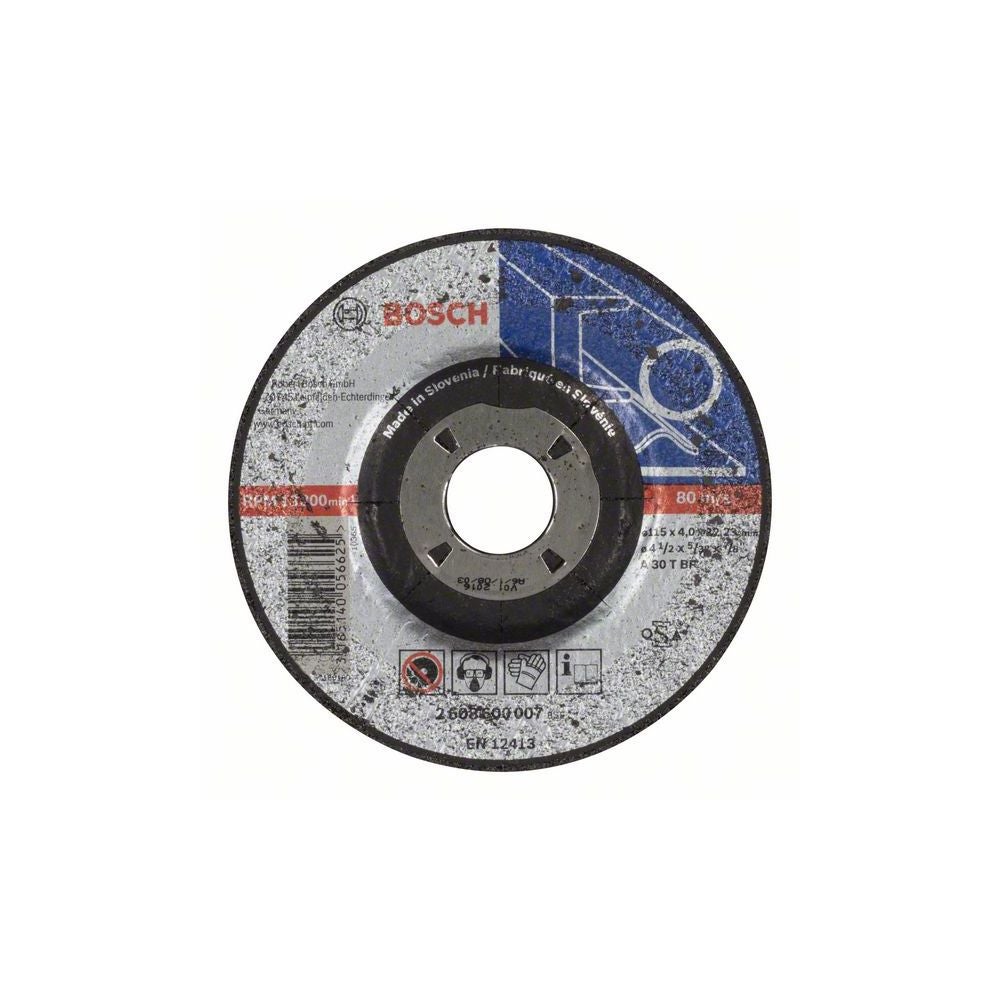 Bosch PRO Metal Gebundene Schleifscheibe, 115 x 4 x 22,23 mm #2608600007