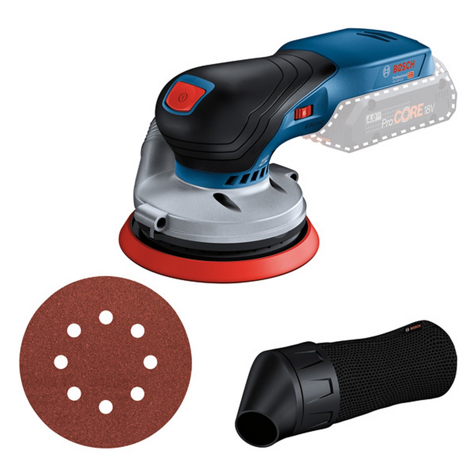 Bosch Akku-Exzenterschleifer GEX 18V-125 #0601372201