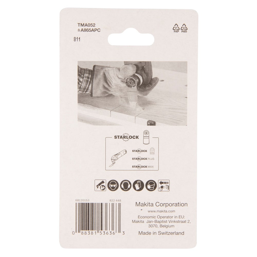 Makita Eintauchsägeblatt HCS, 65 mm, TMA052 #B-64864