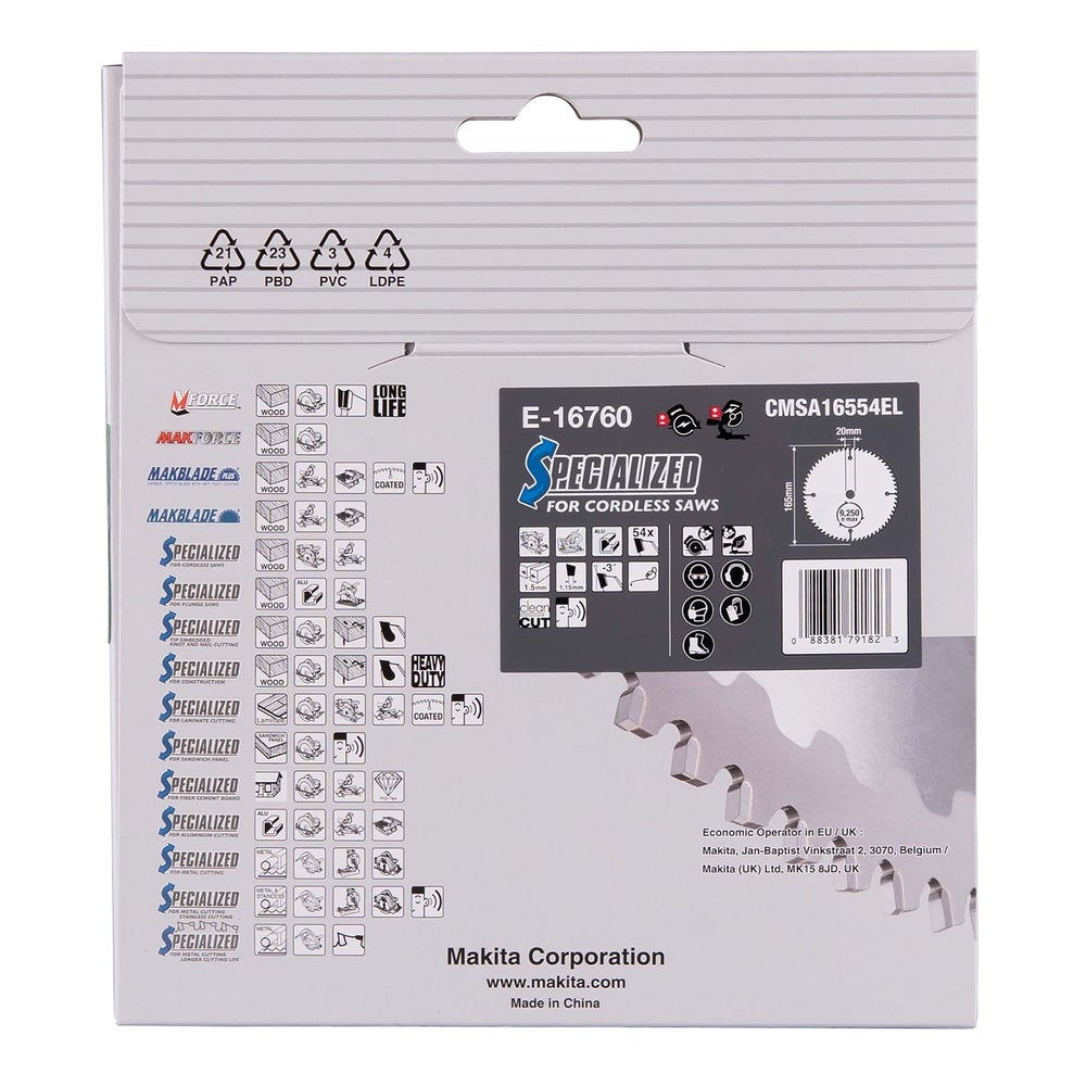 Makita Kreissägeblatt EFFICUT #E-16760
