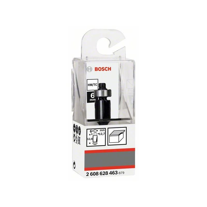 Bosch PRO Bündigfräser mit unterem Kugellager, D 12,7 mm, L 12,7 mm, S 6 mm #2608628463