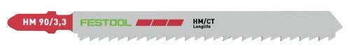 Festool Stichsägeblatt METAL STEEL/STAINLESS STEEL HS 75/1,2 BI/5 #204270