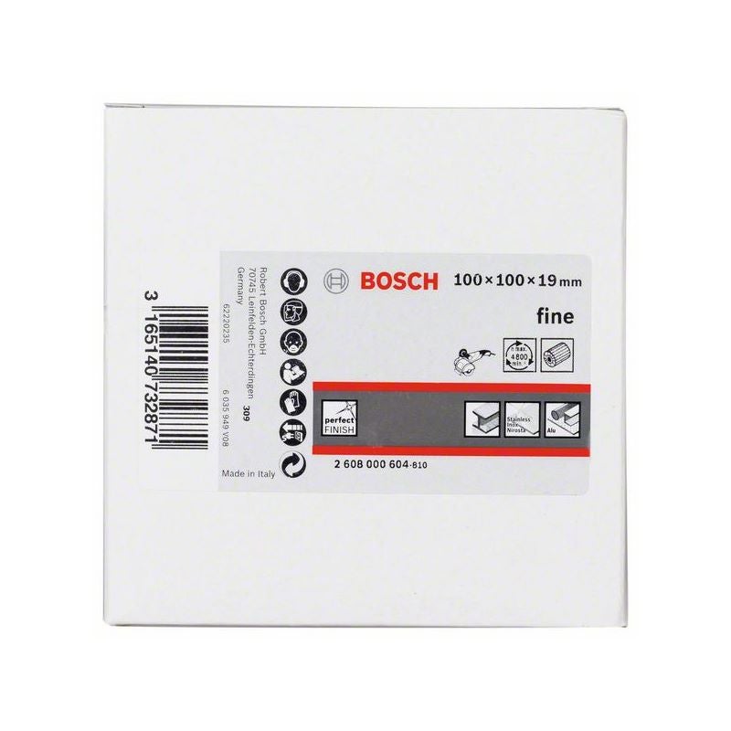 Bosch Lamellenschleifwalze mit Vlies, 19 mm, fein, 100 mm #2608000604