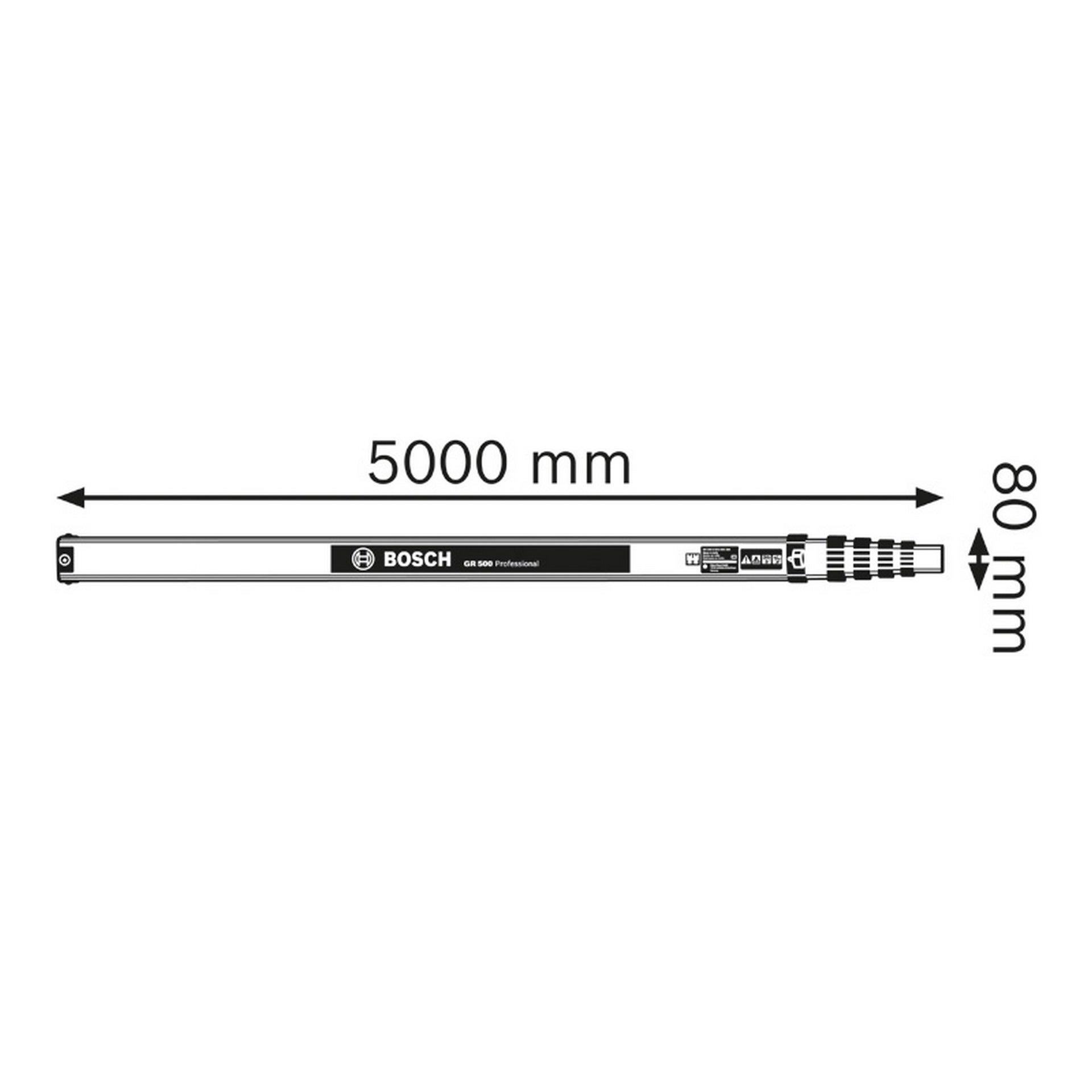 Bosch Messlatte GR 500 #0601094600