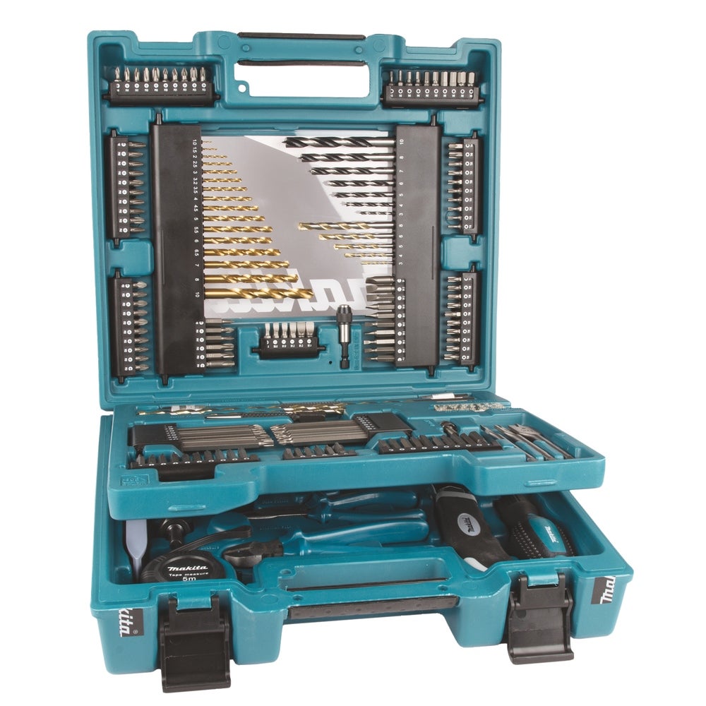 Makita 200 tlg. Bohrer- und Bitset #D-37194