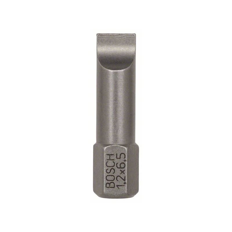 Bosch Schrauberbit Extra-Hart S 1,2 x 6,5, 25 mm, 25er-Pack #2607001467