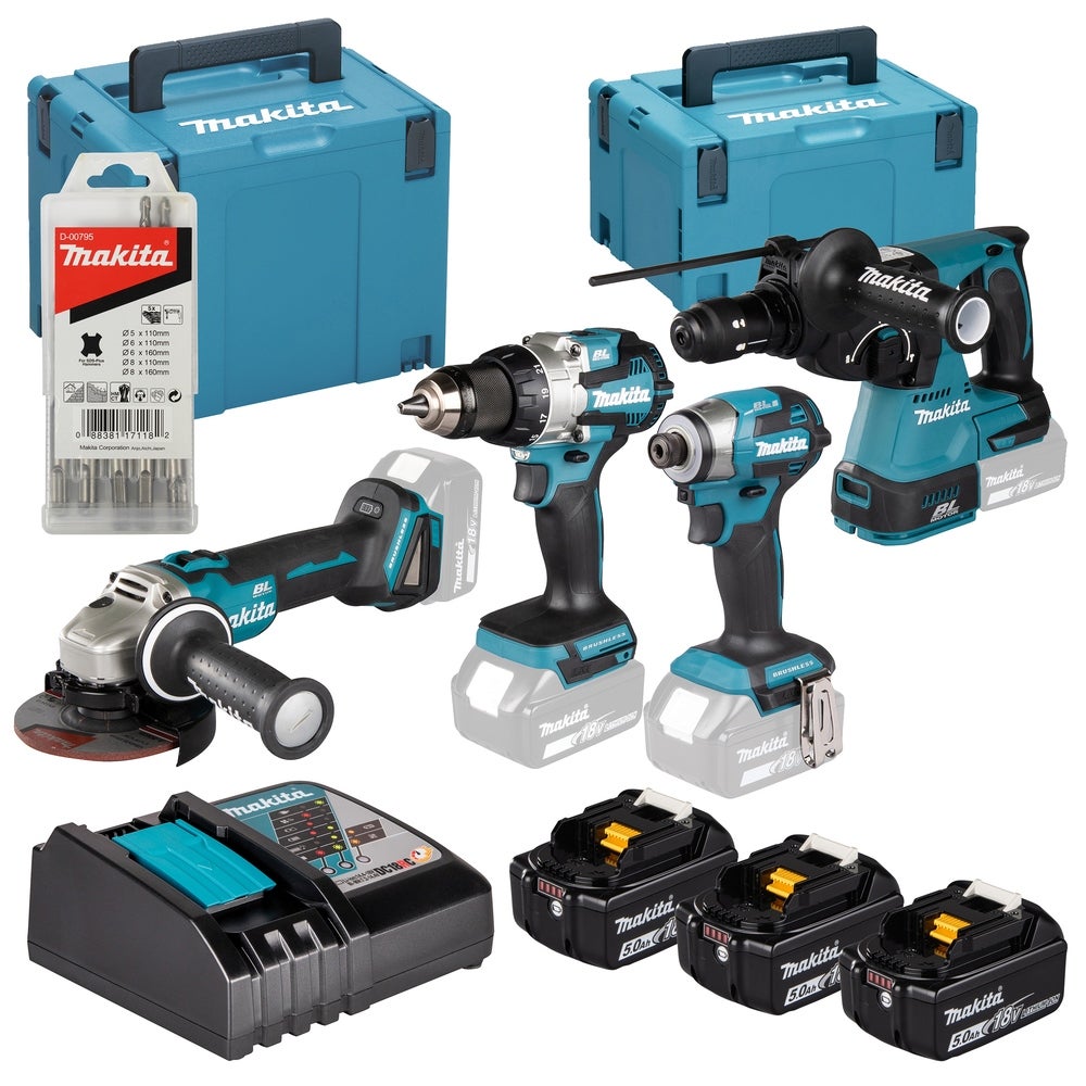 Makita Kombi-Kit LXT DLX4196JX1