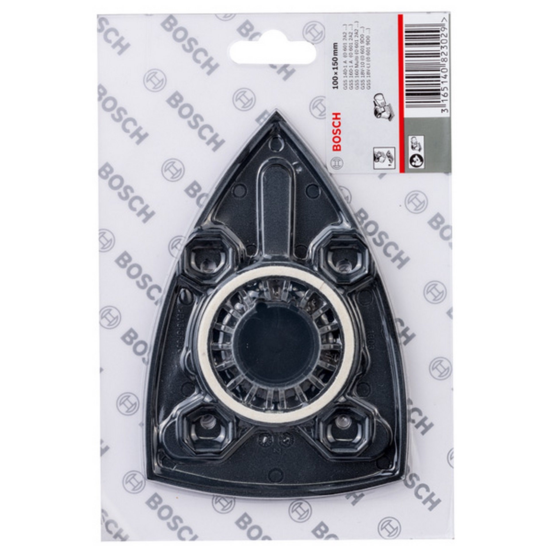 Bosch PRO Stützteller, 110 x 150 mm #2608601448