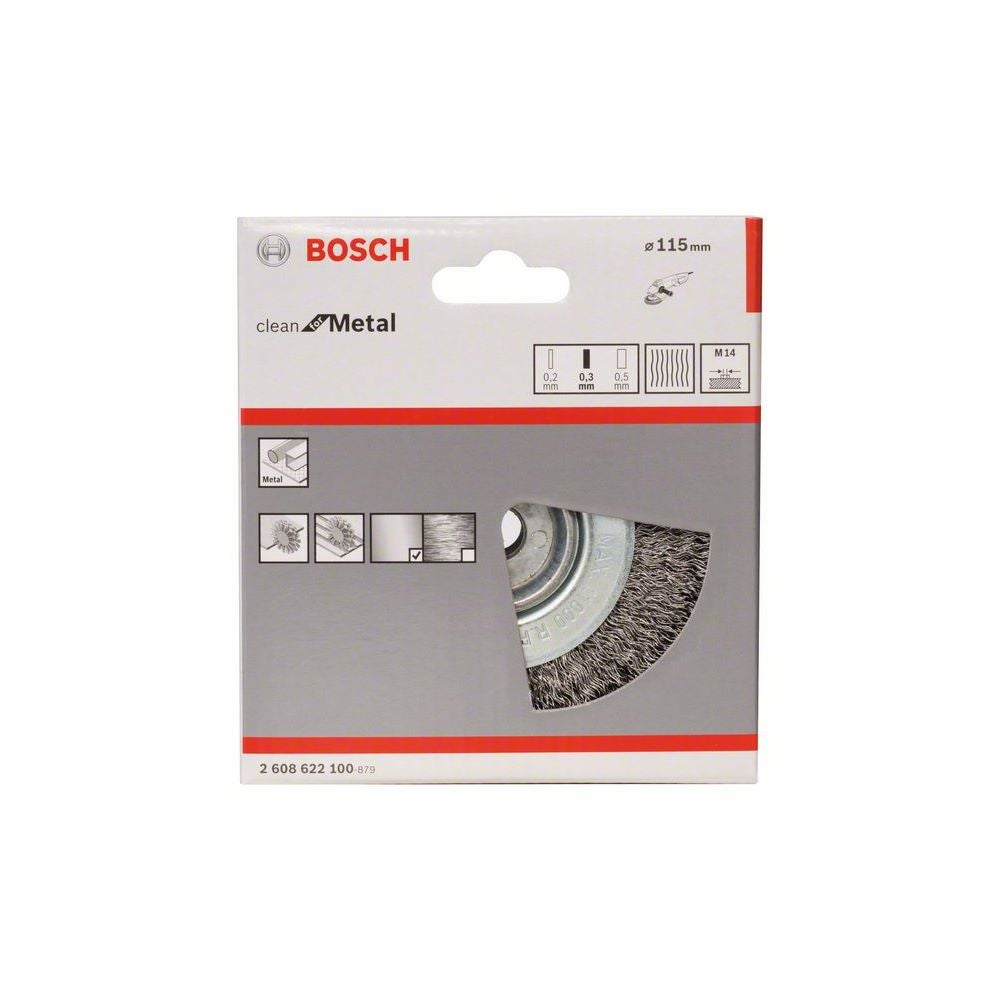 Bosch PRO Metal clean Scheibenbürste, 115 x 0,3 mm, Gewinde #2608622100