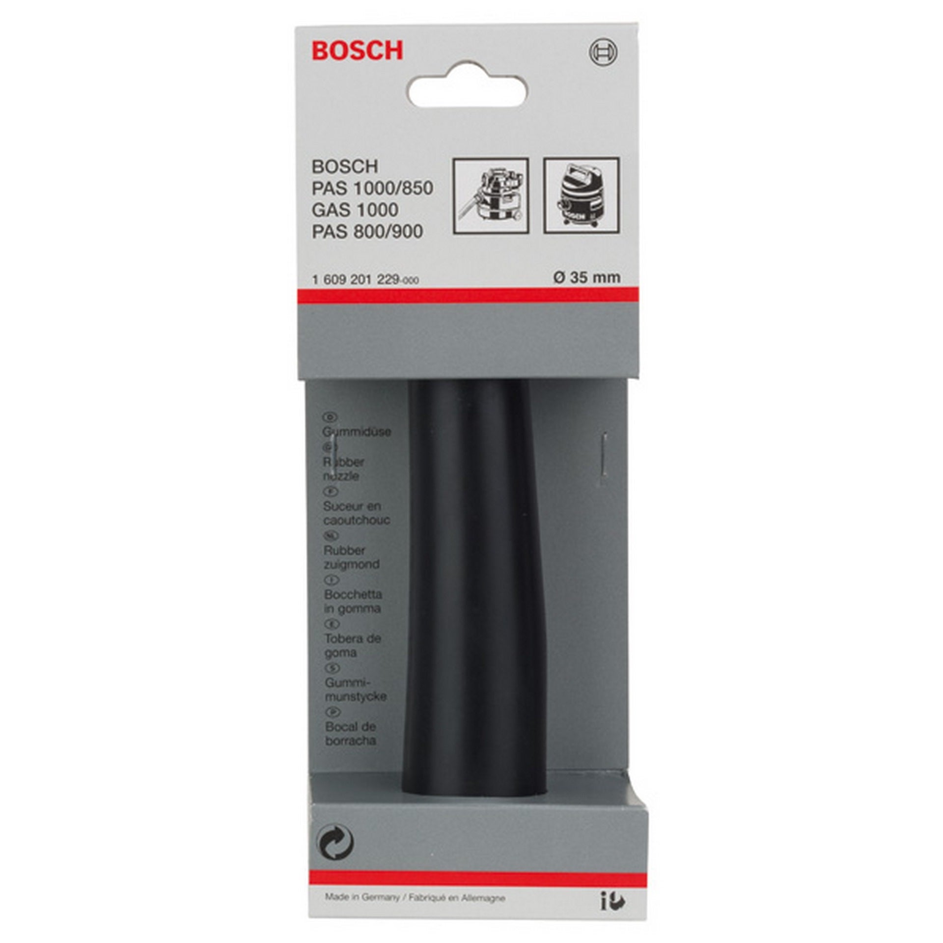 Bosch Gummidüse für Bosch-Sauger, 35 mm #1609201229