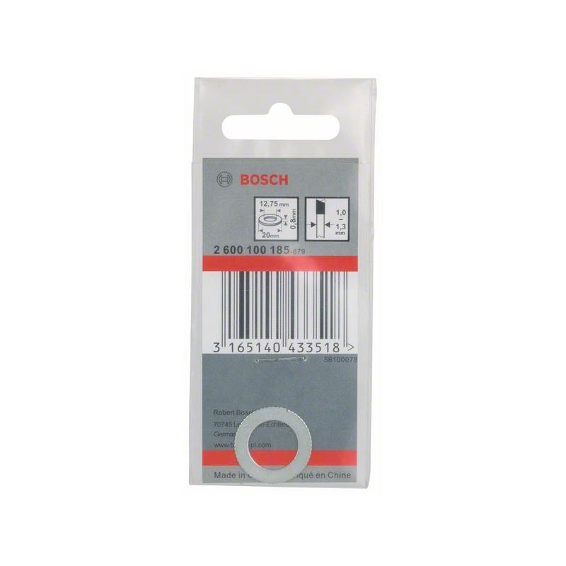 Bosch Reduzierring für PRO Kreissägeblatt, 20 x 0,8 x 12,75 mm #2600100185