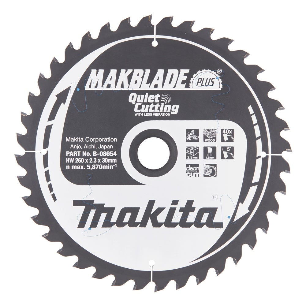 Makita Kreissägeblatt, MAKBLADE PLUS #B-08654