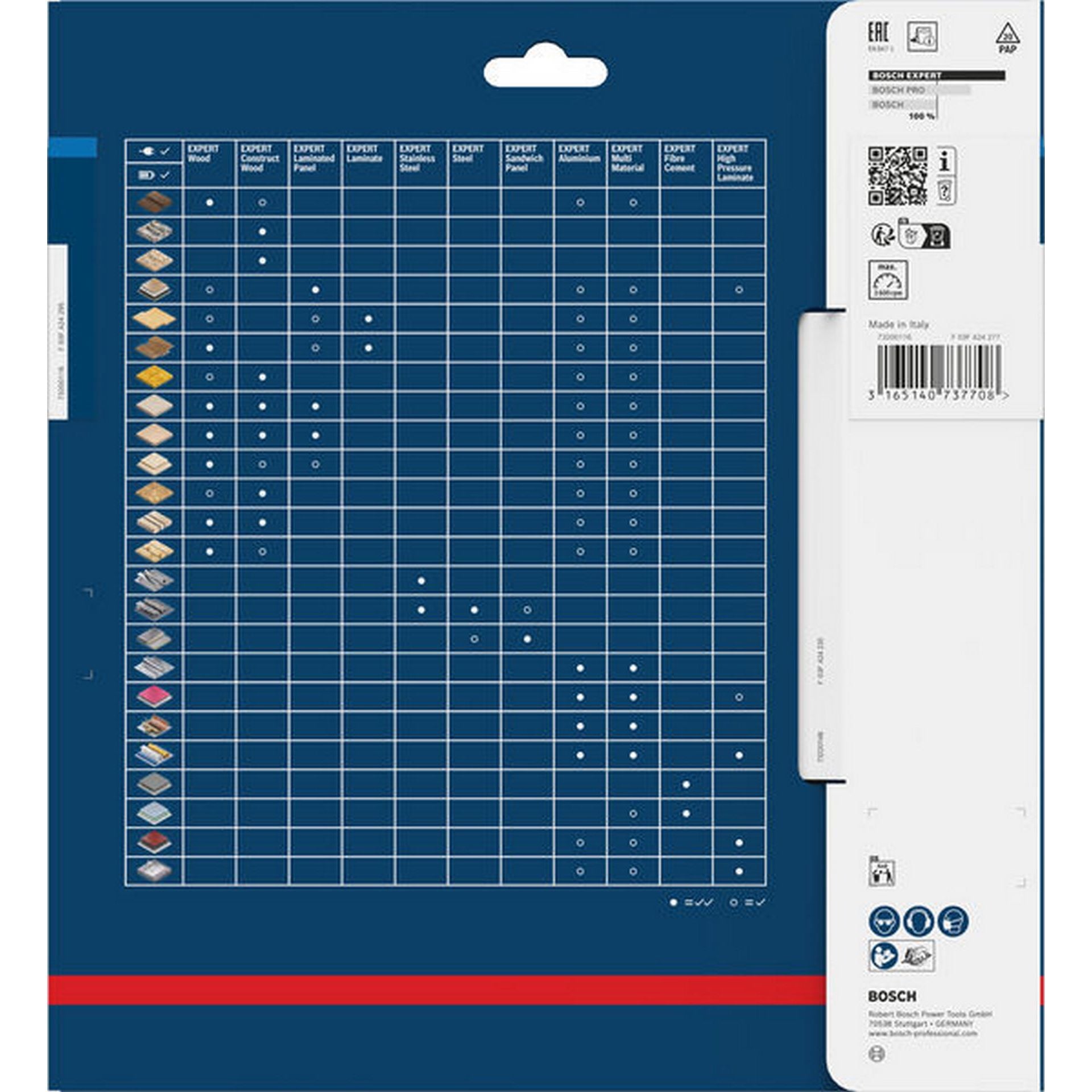 Bosch EXPERT Steel Kreissägeblatt, 210x2/1,6x30 mm, Z48 #2608643057
