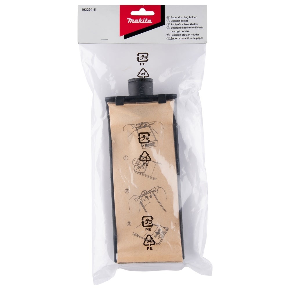 Makita Papiersackhalter inkl. Papiersack #193294-5