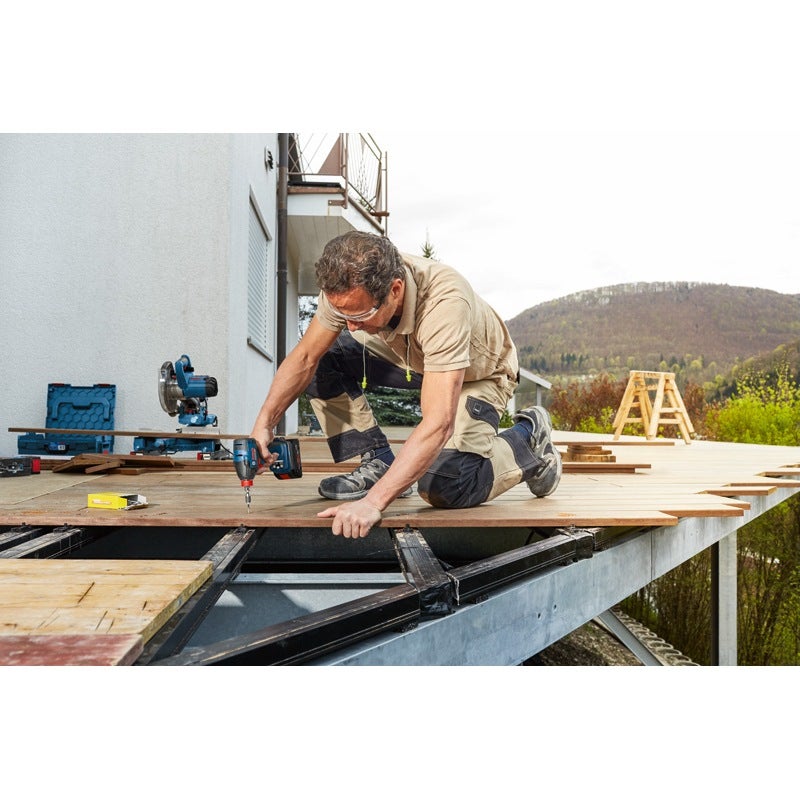 Bosch Akku-Drehschlagschrauber GDX 18V-210 C, 2 x Akku ProCORE18V 4.0Ah in L-BOXX #06019J0203